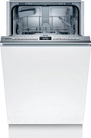 Машина посудомоечная встраиваемая 45 см Bosch SPV4HKX45E (Serie4 / 9 комплектов / 2 полки / расход воды - 8,5 л / InfoLight / Home Connect / А+)
