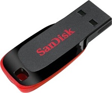 Память USB2.0 Flash Drive 128Gb SANDISK Cruzer Blade [SDCZ50-128G-B35]