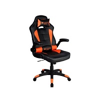 Игровое кресло CANYON Vigil GС-2 Чёрно-оранжевое, газлифт 4 класса, макс. вес - до 130 кг