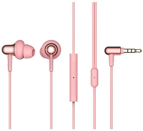 Наушники с микрофоном 1MORE Stylish Dual-dynamic E1025-Pink