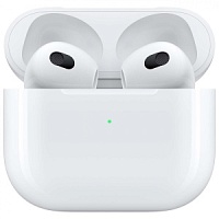 Беспроводные TWS наушники с микрофоном Apple Airpods 3 EU (с Lightning зарядным кейсом)