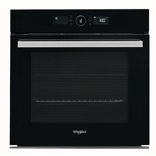 Духовой шкаф Whirlpool W9I OM2 4S1H (73 л / до 250 °C / Чёрный, стекло / SmartClean (очистка паром) / Гриль / Телескоп. напр. / SoftClosing / A+)