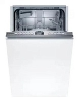 Машина посудомоечная встраиваемая 45 см Bosch SRH4HKX11R (Serie4 / 9 комплектов / 2 полки / расход воды - 8,5 л / А)