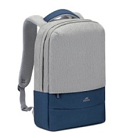 Рюкзак для ноутбука RivaCase 7562 grey/dark blue 15.6" 
