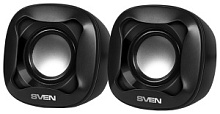 Колонки 2.0 SVEN 170 / 5W / USB-питание / Чёрный / корпус - пластик