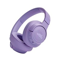 Беспроводные наушники с микрофоном JBL T720BT, Bluetooth 5.3, 20 Гц-20000 Гц, 32 Ом,100 дБ, Purple