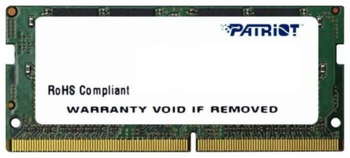 ddr4 sodimm 16gb 2400mhz patriot psd416g24002s