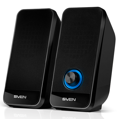 Колонки 2.0 SVEN 320 / 6W / USB-питание / Чёрный / корпус - пластик-0
