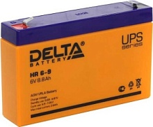 Батарея  6V/9Ah DELTA HR 6-9