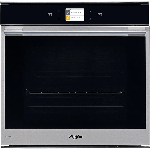 Духовой шкаф Whirlpool W9 OM2 4MS2H (73 л / до 250 °C / Нерж.сталь и стекло / SmartClean (очистка паром) / Гриль / Телескоп. напр. / A+)