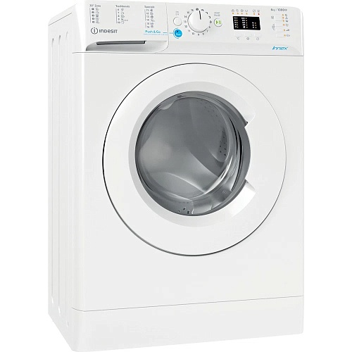 Стиральная машина Indesit BWSA 61051 W EU N (42.5см / 6кг / 1000об / Water Balance Plus / A+++)