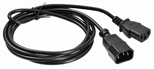 Кабель питания IEC 320 C13 - IEC 320 C14 BURO (AN23-1008), для ИБП, длина - 1.8 метра