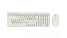 Комплект клавиатура+мышь беспроводная A4Tech Fstyler FG2400 Air USB slim бежевый