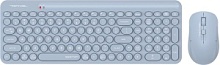Комплект клавиатура+мышь беспроводная A4Tech Fstyler FG3300 Air, синий