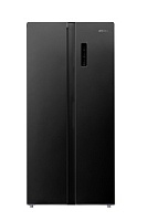 Холодильник Side by Side Ascoli ACDB450WIB (Объем - 450 л / Высота - 173.5 см / Ширина - 78 см / A+ / Чёрный / No Frost)