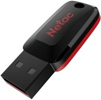 Память USB2.0 Flash Drive 16Gb Netac U197 BLACK [NT03U197N-016G-20BK]
