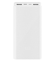 Портативная батарея Xiaomi Mi Power Bank 3 18W 20000mAh White 2*USB, 1*USB Type-C, 1*Micro USB (VXN4258CN)