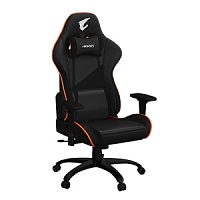 Игровое кресло Gigabyte Aorus GP-AGC310 Чёрно-оранжевое, макс. вес - до 150 кг