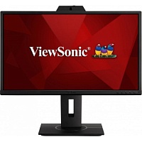 Монитор 24" ViewSonic VG2440V with Audio IPS/1920x1080/5 мс/ 250 кд/м2/ 1000:1/HDMI/VGA/DisplayPort/WebCam/поворот90/ 75Hz