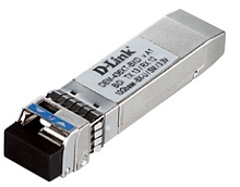 Модуль D-LINK DEM-436XT-BXD WDM трансивер SFP+ с 1 портом 10GBase-ER (Tx:1330 нм, Rx:1270 нм) для одномодового оптического кабеля (до 40 км)