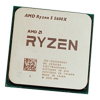 Процессор AMD AM4 Ryzen 5 5600X tray (без кулера) 3.7(4,6)GHz, 6core, 32MB 100-100000065