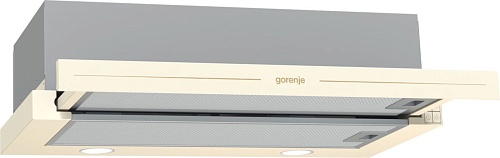 Вытяжка телескопическая Gorenje BHP62CLI (Classico / 435 м³/ч / 135 Вт / LED освещение 2x3 Вт / ширина - 60 см / Слоновая кость)