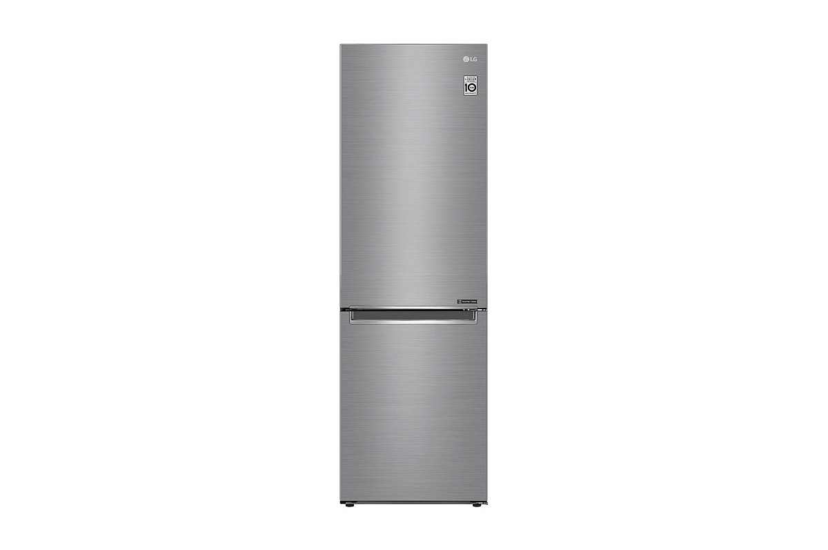 Холодильник LG GBB61PZJMN (V+ / Объем - 341 л / Высота - 186см / A++ / Серебристый / NoFrost / DoorCooling+™ / Smart Inverter™)