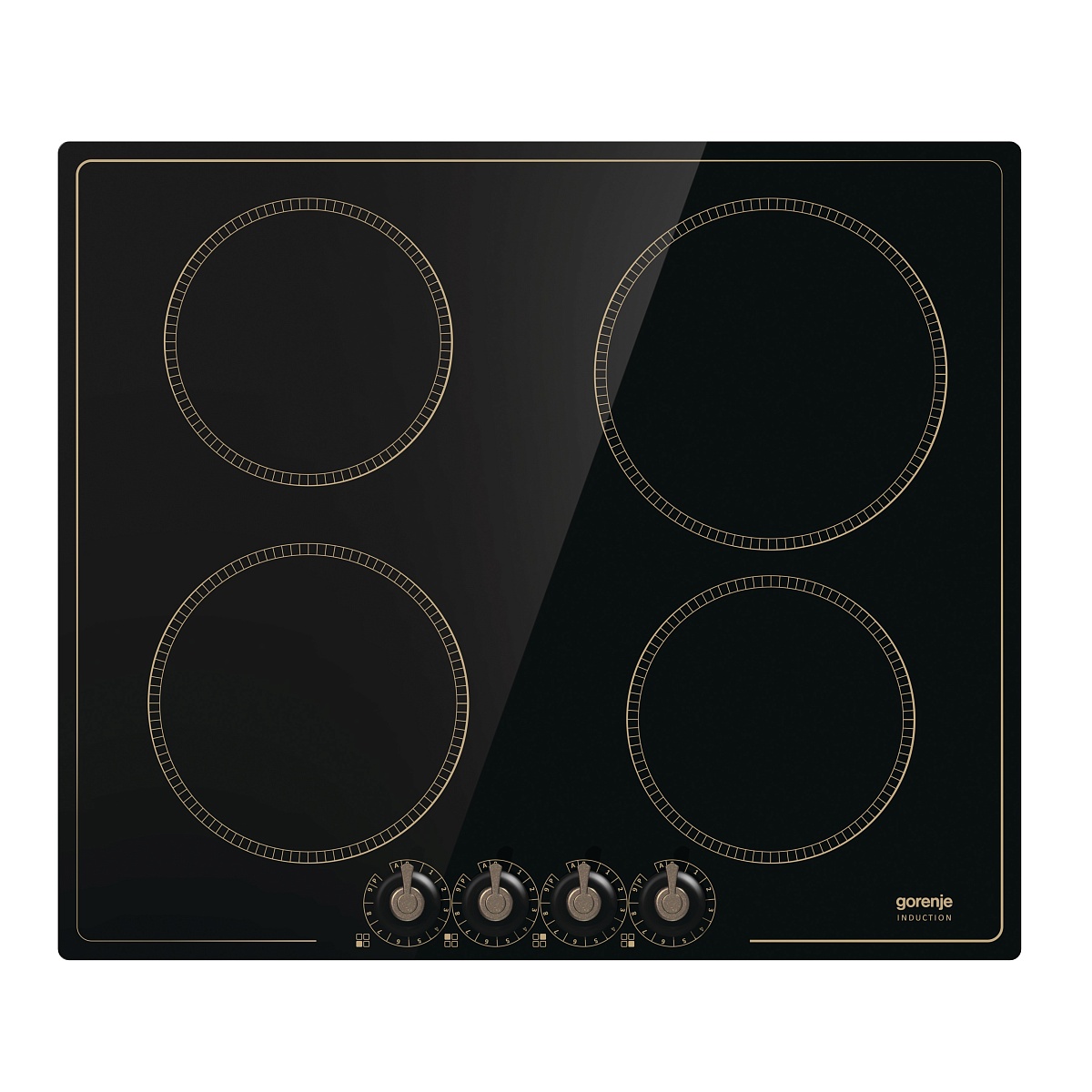 Поверхность индукционная Gorenje IK640CLB (Classico / черный / стеклокерамика / BoilControl)