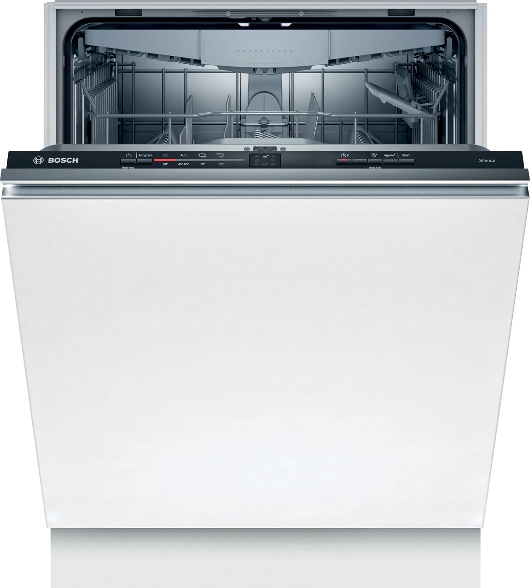 Машина посудомоечная встраиваемая 60 см Bosch SGV2ITX18E (Serie2 / 12 комплектов / 2 полки / расход воды - 10,5 л / InfoLight / А+)
