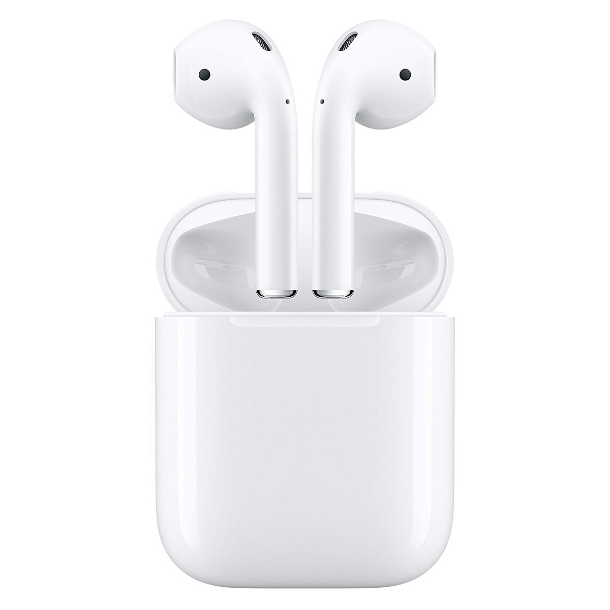 Беспроводные TWS наушники с микрофоном Apple AirPods 2 (без беспроводной зарядки чехла)