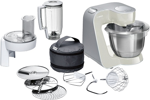 Кухонный комбайн Bosch MUM58L20 (1000Вт / 3.9л / блендер, тёрка, венчик / белый)