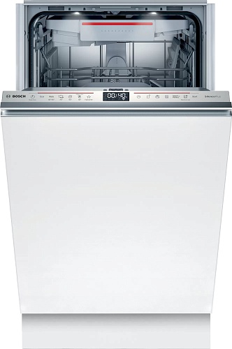 Машина посудомоечная встраиваемая 45 см Bosch SPV6EMX11E (Serie6 / 10 комплектов / 3 полки / расход воды - 9,5 л / TimeLight / Home Connect / А++)