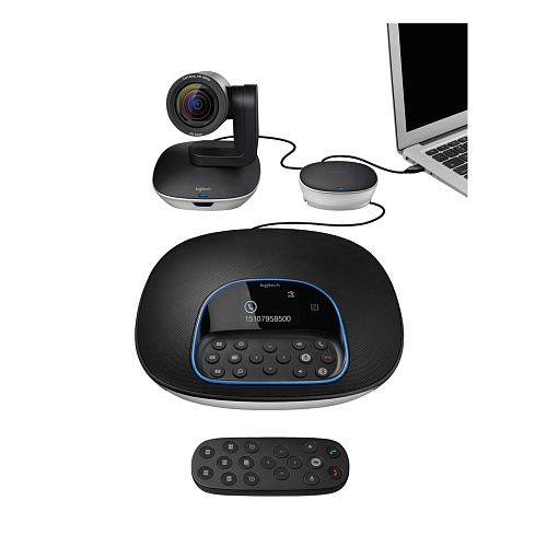 Веб камера Logitech Group 1080p/30fps, угол обзора 90°, 10-кратное цифровое увеличение (960-001057)