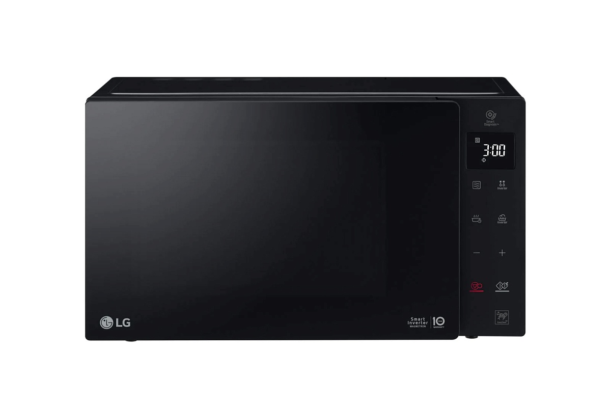 DSP Микроволновая печь LG MS2535GIB (25 л, 1150 Вт, переключатели сенсор, чёрный, NeoChef™, EasyClean, Smart Inverter)