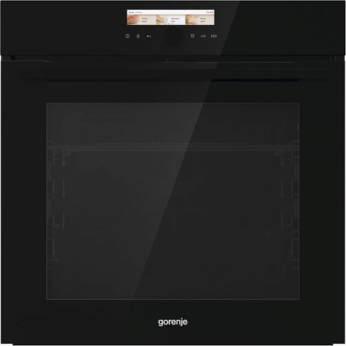 Духовой шкаф Gorenje BOP798S37BG (Superior / 71 л / до 300 °C / Чёрный, стекло / PyroClean / GentleClose / сенсор ProCook / телескоп. напр. (x2) / А+)-0