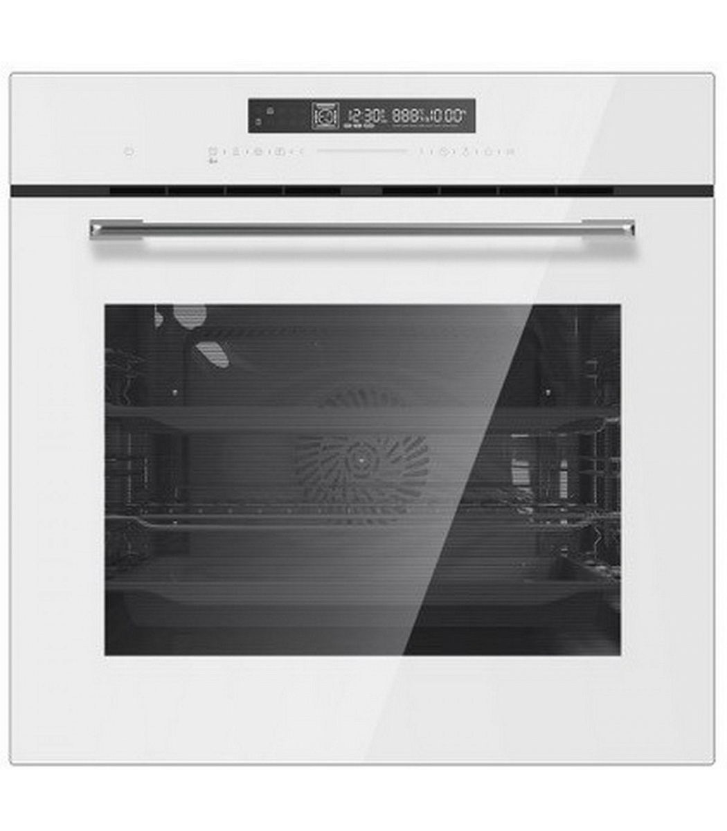 Духовой шкаф Berk BO964TCGWH/M00 (71 л / до 250 °C / Белый / съемные направляющие / А+)-0