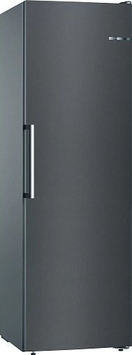 Морозильная камера Bosch GSN36VXFP (Serie4 / Объем - 242 л / Высота - 186 см / A++ / Черная нерж. сталь / VarioZone / NoFrost / однодверный)