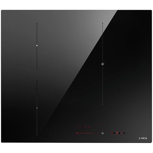 Поверхность индукционная Elica RATIO 603 BL (Черная / стеклокерамика / 3 конфорки / Booster / Bridge / 7.2 кВт)