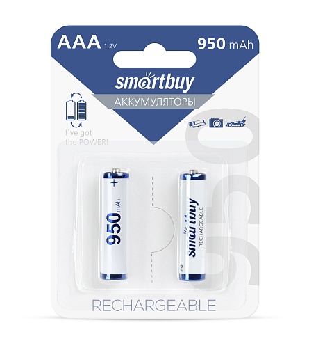 Аккумулятор BL2 R3  950mAh Smartbuy BL-2 (аккум-р 1.2В) SBBR-3A02BL950