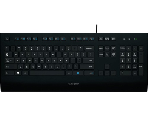Клавиатура Logitech K280e Black USB (920-005215)-0