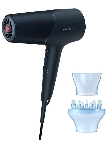 Фен Philips BHD512/00 (полноразмерный / 2300 Вт / 3 режима / холодный воздух / генератор ионов/ шнур - 1,8 м / диффузор)