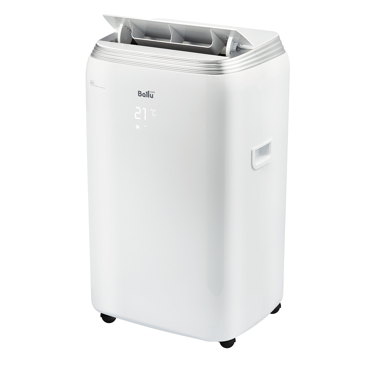 Мобильный кондиционер Ballu Platinum Comfort BPHS-11H (11000BTU, R410a, площадь - 25 м2, Белый, функция обогрева)