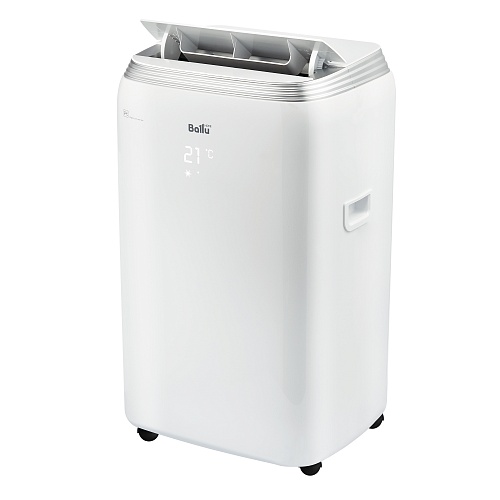 Мобильный кондиционер Ballu Platinum Comfort BPHS-11H (11000BTU, R410a, площадь - 25 м2, Белый, функция обогрева)