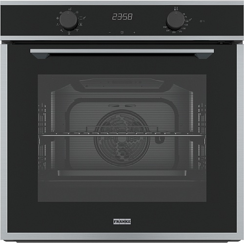Духовой шкаф Franke FMA 86 H XS (71 л / до 250°C / нерж. сталь / Гриль / Боковые напр. / AquaClean / SoftClose / A)