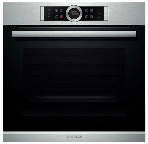Духовой шкаф Bosch HBG655BS1 (Serie8 / нерж / EcoClean Direct / TFT-дисплей / SoftMove / 4D-HotAir / AutoPilot)