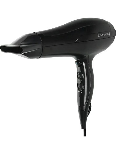 Фен Remington D5210 (полноразмерный / 2200 Вт / 3 режима / холодный воздух / шнур - 1,8 м / ионизация)