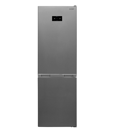 Холодильник Sharp SJ-BA10DHXLF-EU (Объем - 331 л / Высота - 186 см / A / Нерж. сталь / No Frost)