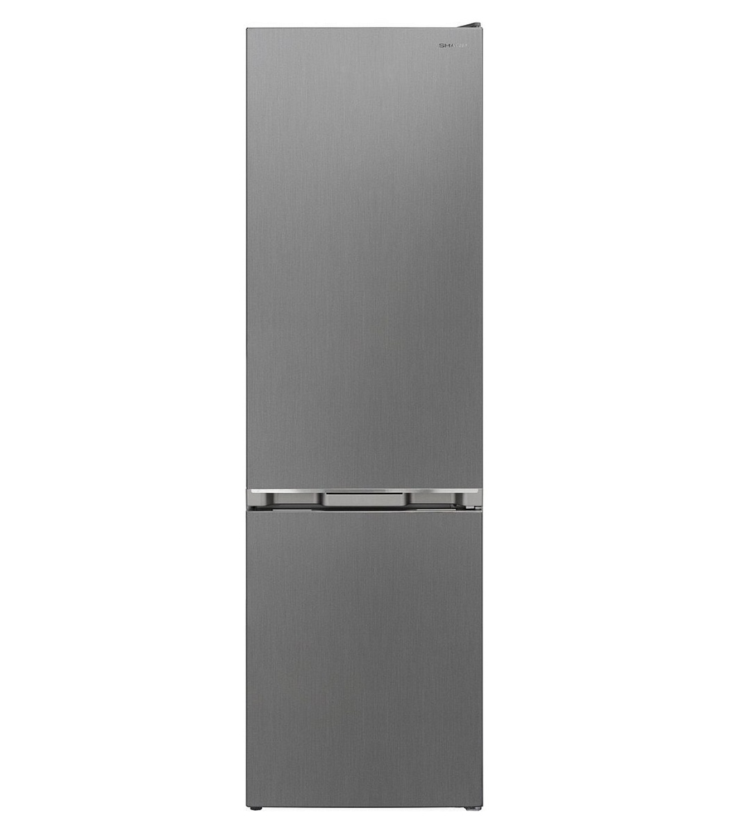 Холодильник Sharp SJ-FBA05DTXLE-EU (Объем - 270 л / Высота - 180 см / Ширина - 54 см / A++ / Серебристый / FrostFree)