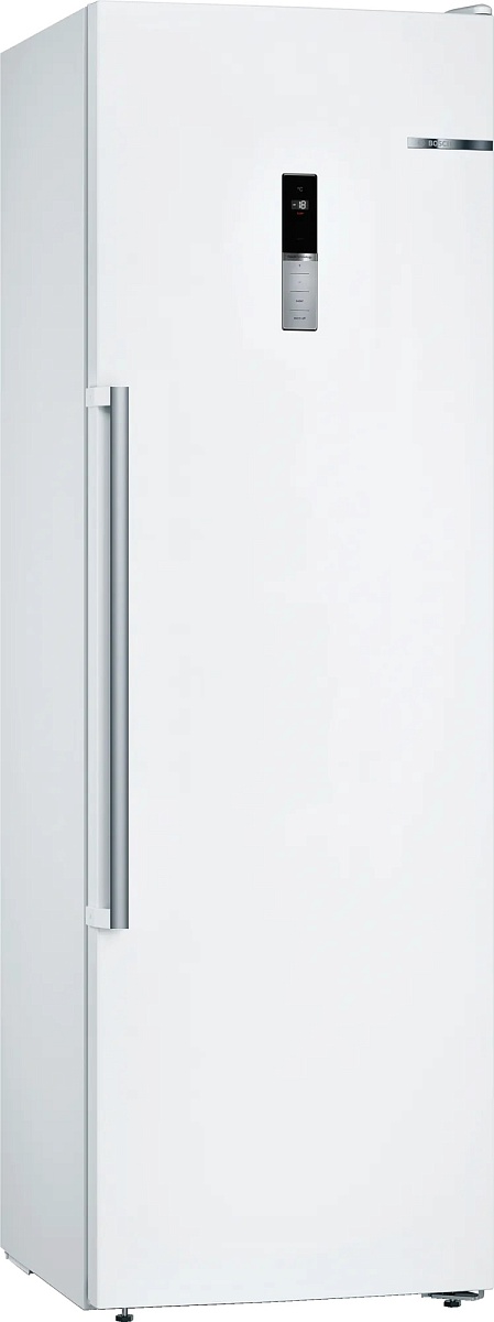 Морозильная камера Bosch GSN36BWFV (Serie6 / Объем - 242 л / Высота - 186 см / A++ / Белый / NoFrost / однодверный)