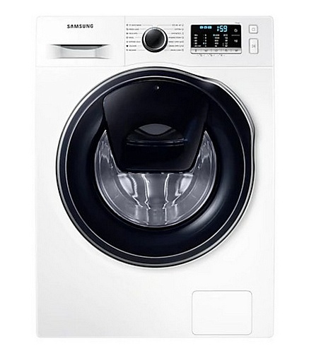 DSP Стиральная машина Samsung WW8NK52E0VW/LE (45,6см / 8кг / 1200об / пар / EcoBubble™ / AddWash / Digital Inverter)